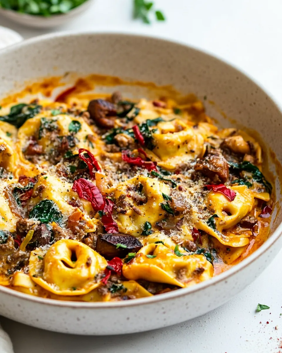 Marry Me Chicken Tortellini