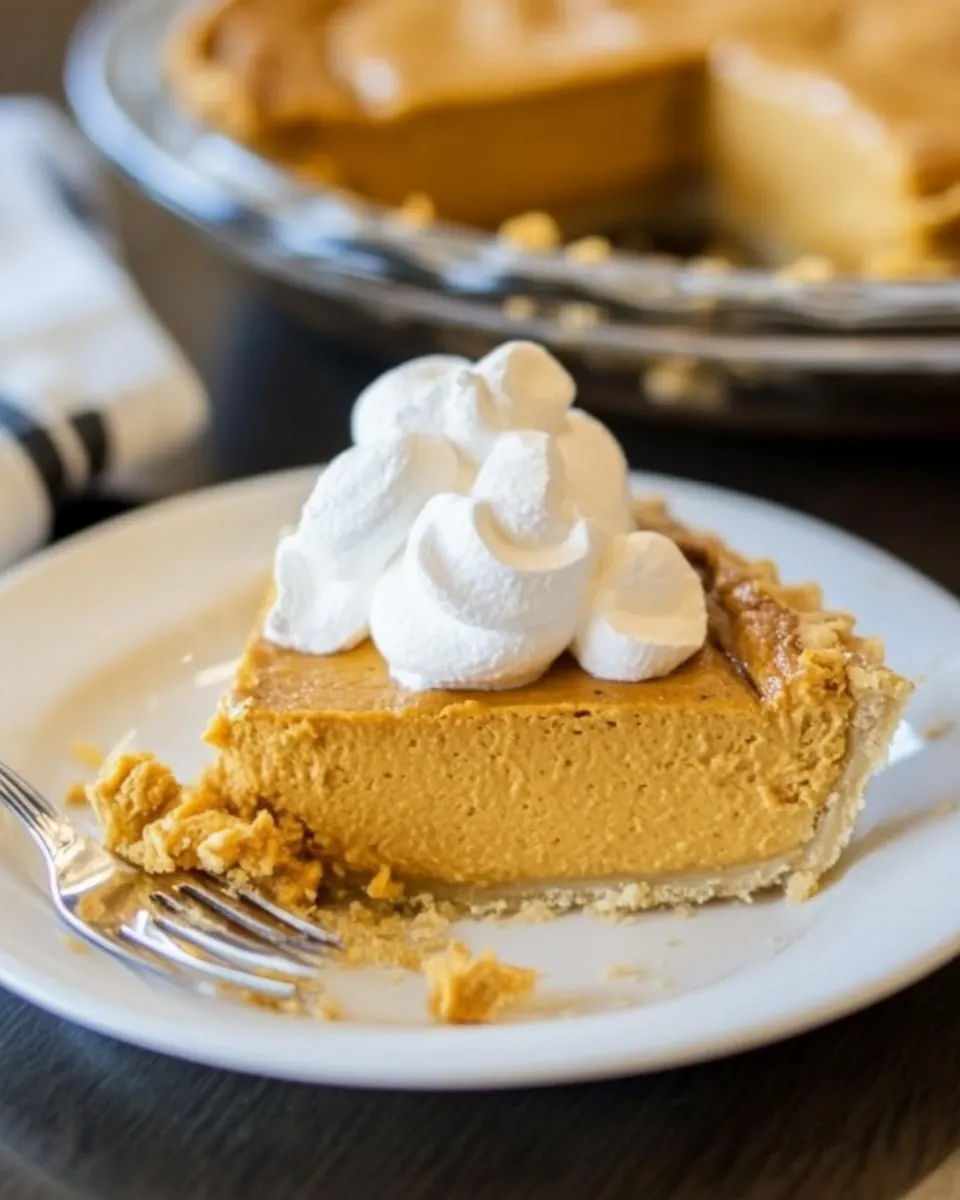 Marshmallow Pumpkin Pie