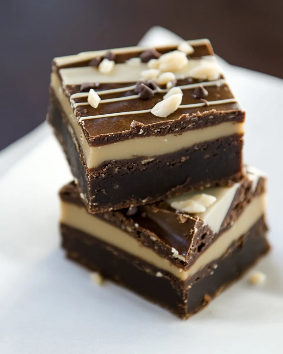 Marzipan Brownies