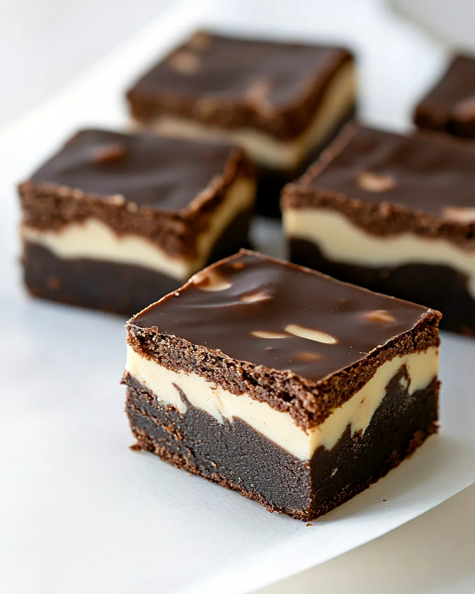 Marzipan Brownies