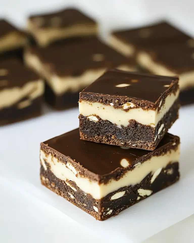 Marzipan Brownies