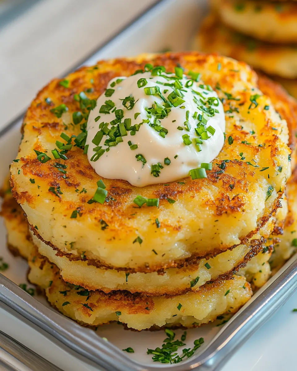 Mashed Potato Cakes