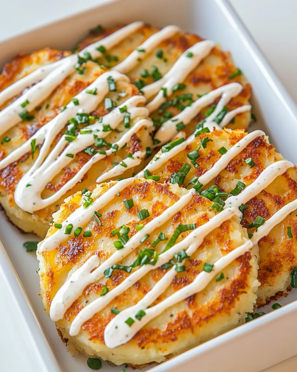 Mashed Potato Cakes