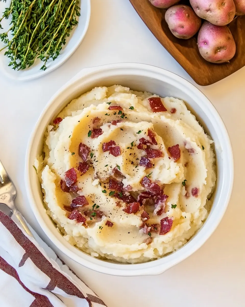 Mashed Red Potatoes