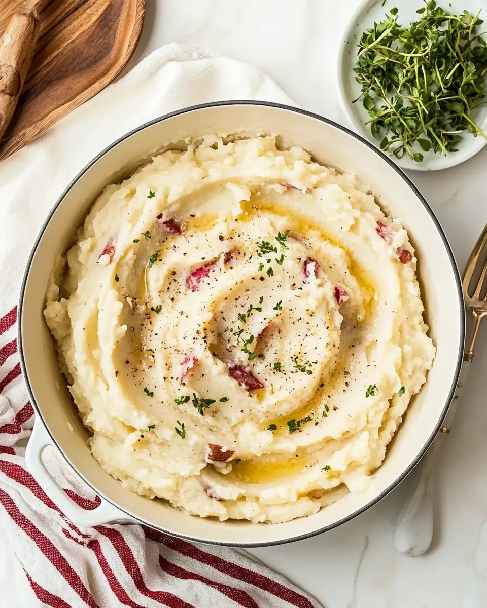 Mashed Red Potatoes