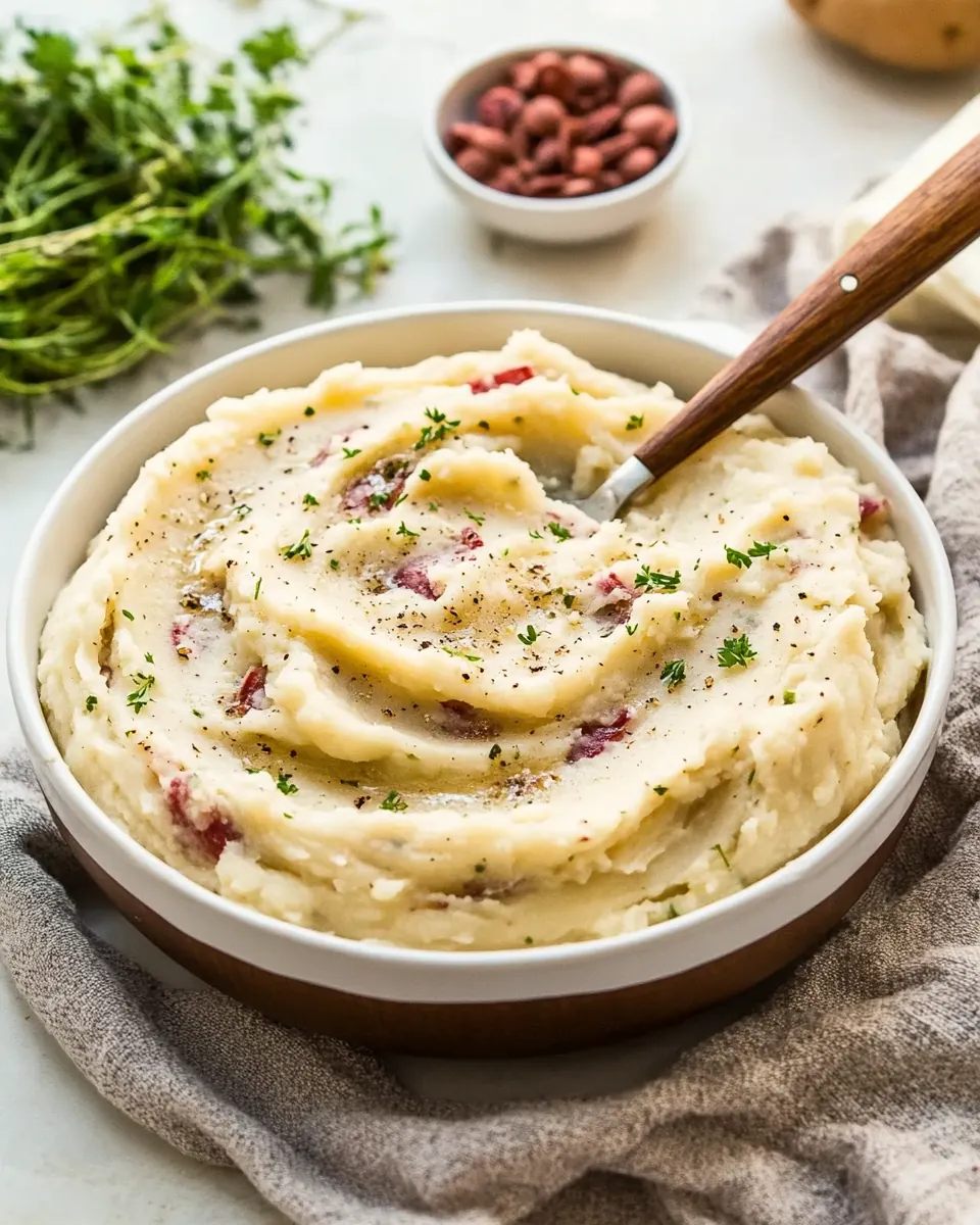 Mashed Red Potatoes