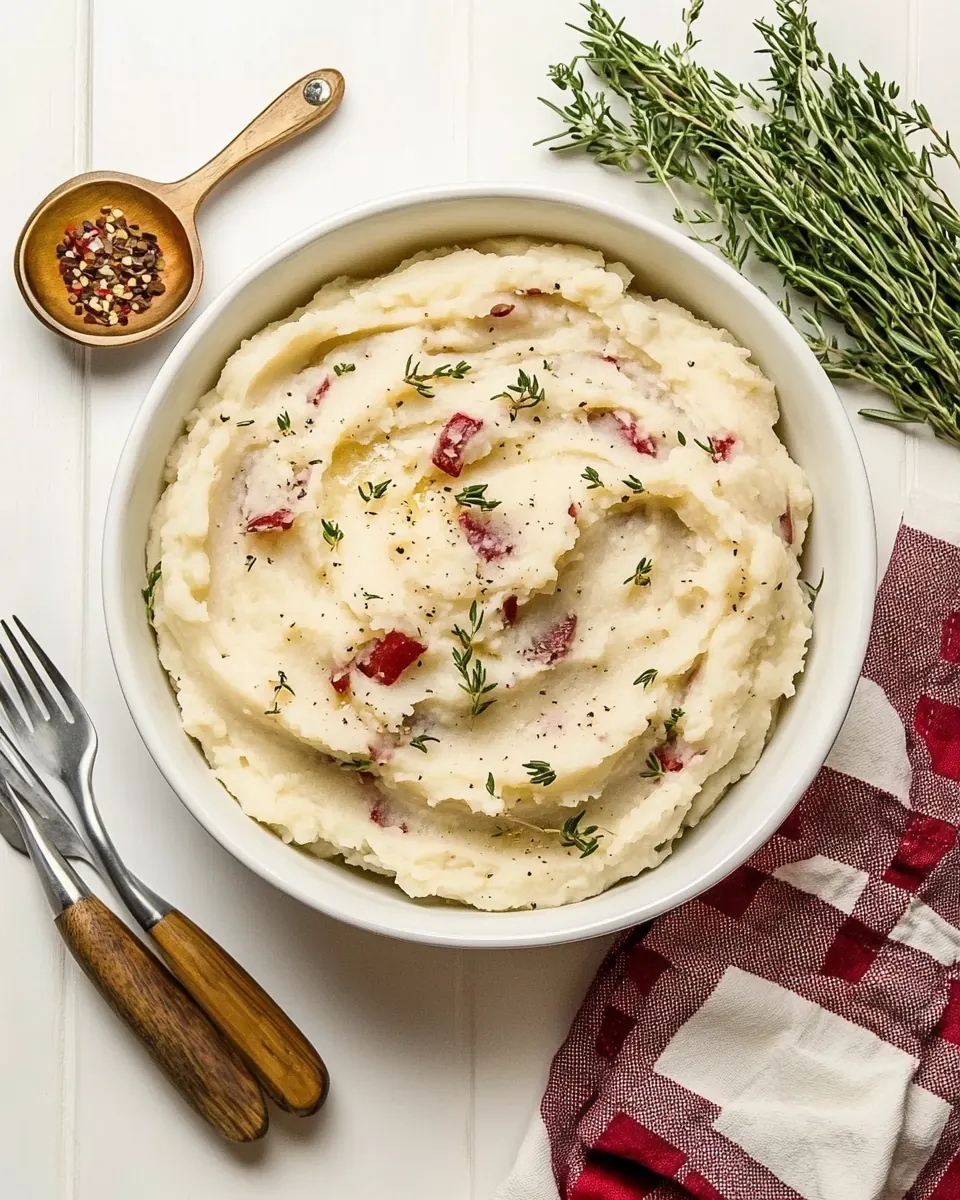 Mashed Red Potatoes