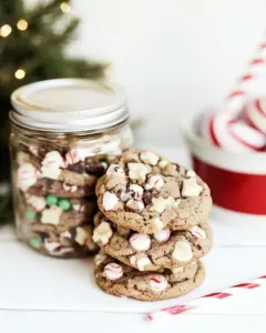 Mason Jar Peppermint Cookies