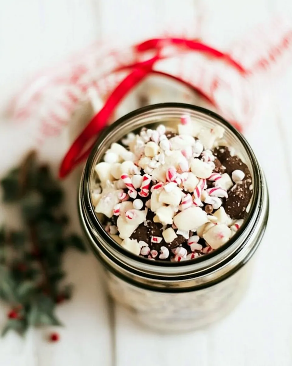 Mason Jar Peppermint Cookies