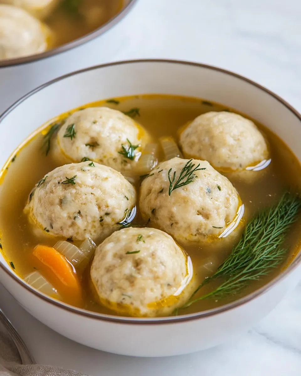 Matzo Ball Soup