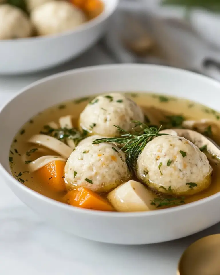 Matzo Ball Soup