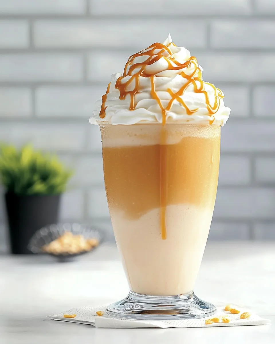 McDonalds Caramel Frappe