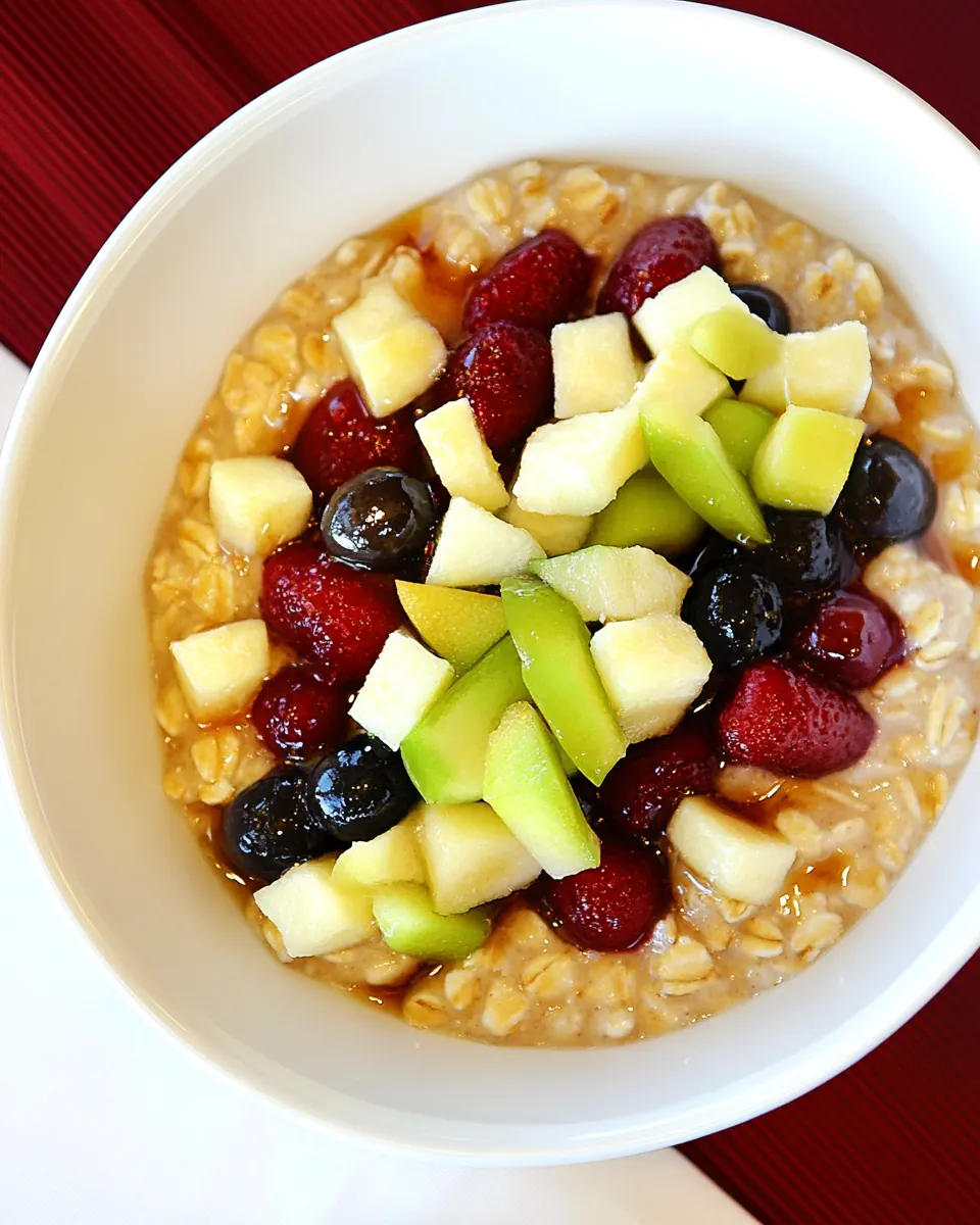 McDonald’s Fruit and Maple Oatmeal