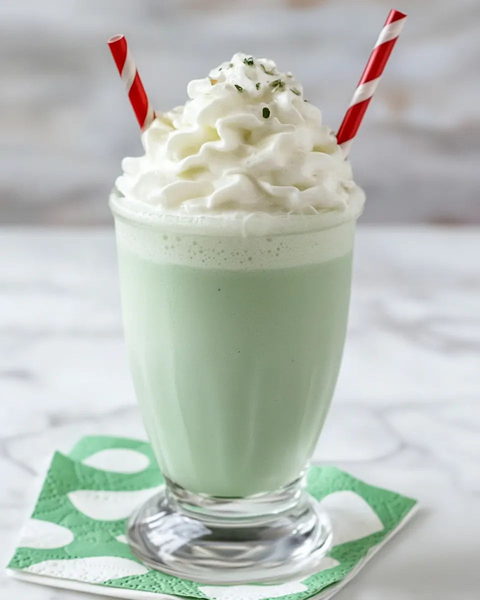 McDonalds Shamrock Shake