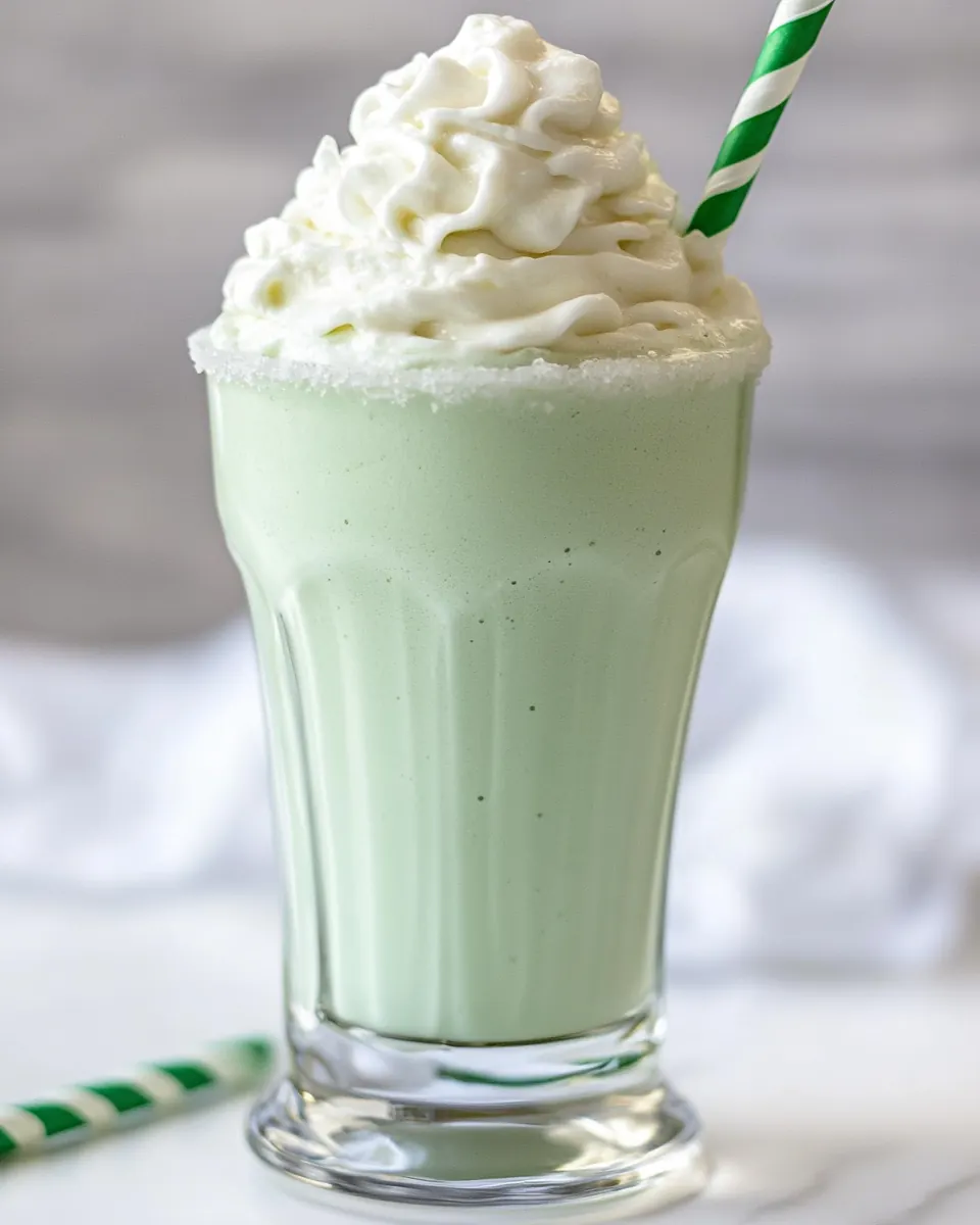 McDonalds Shamrock Shake