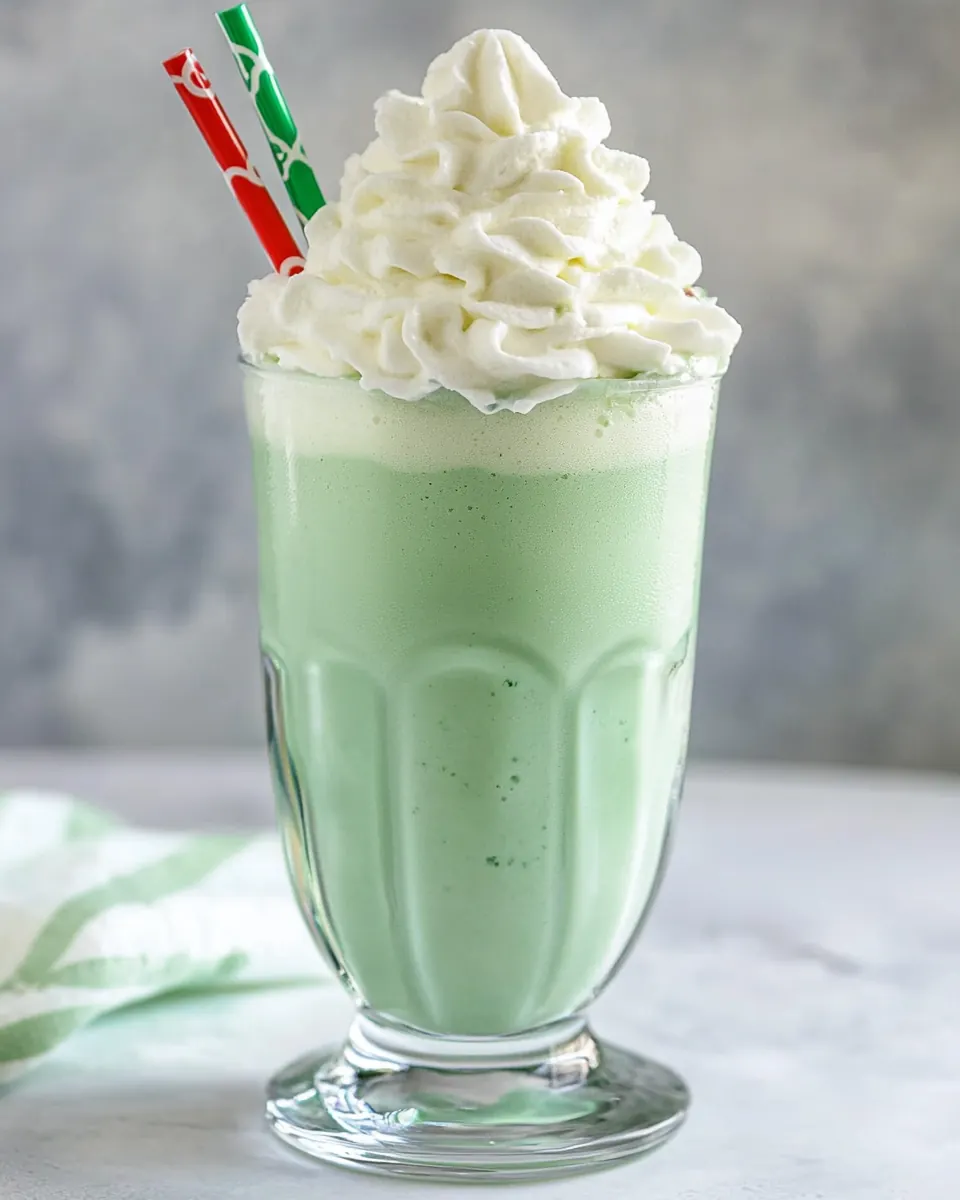 McDonalds Shamrock Shake