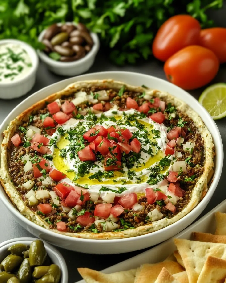 Mediterranean 7 Layer Dip