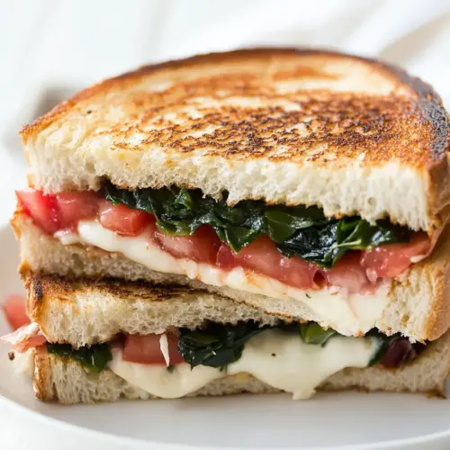 Mediterranean Grilled Cheese Sandwich