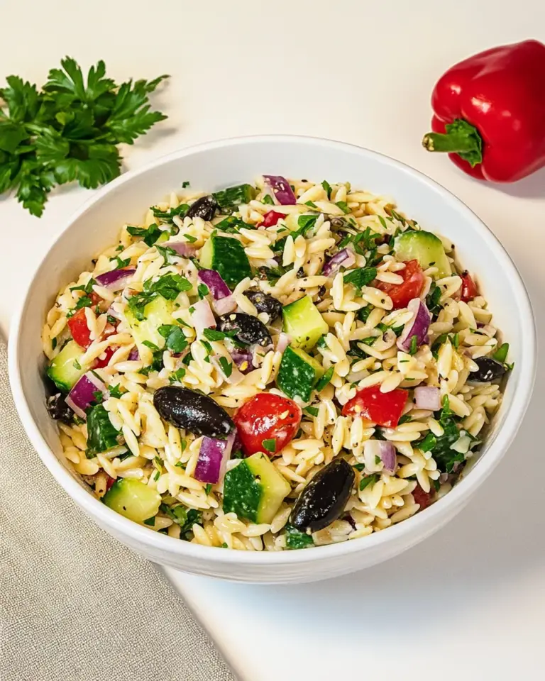 Mediterranean Orzo Salad