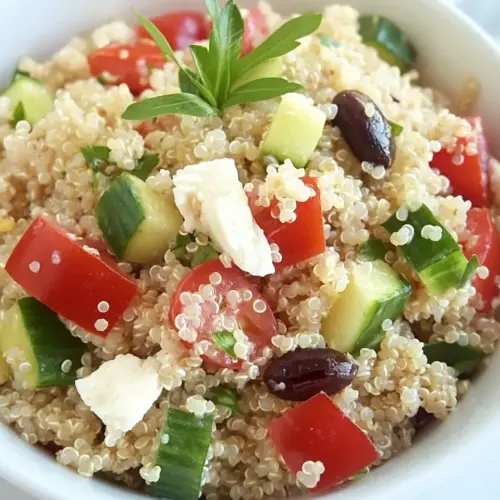 Mediterranean Quinoa Salad