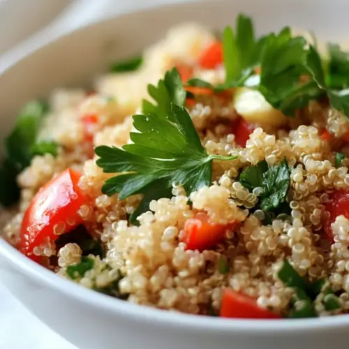 Mediterranean Quinoa Salad