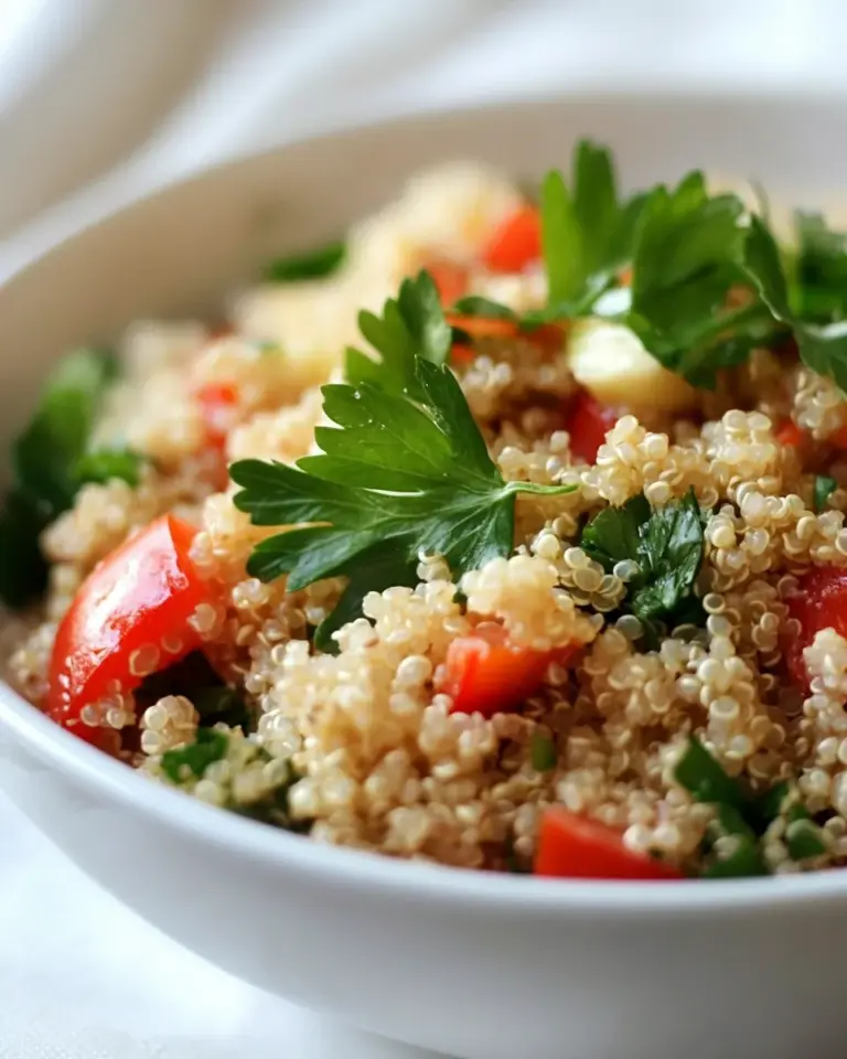 Mediterranean Quinoa Salad