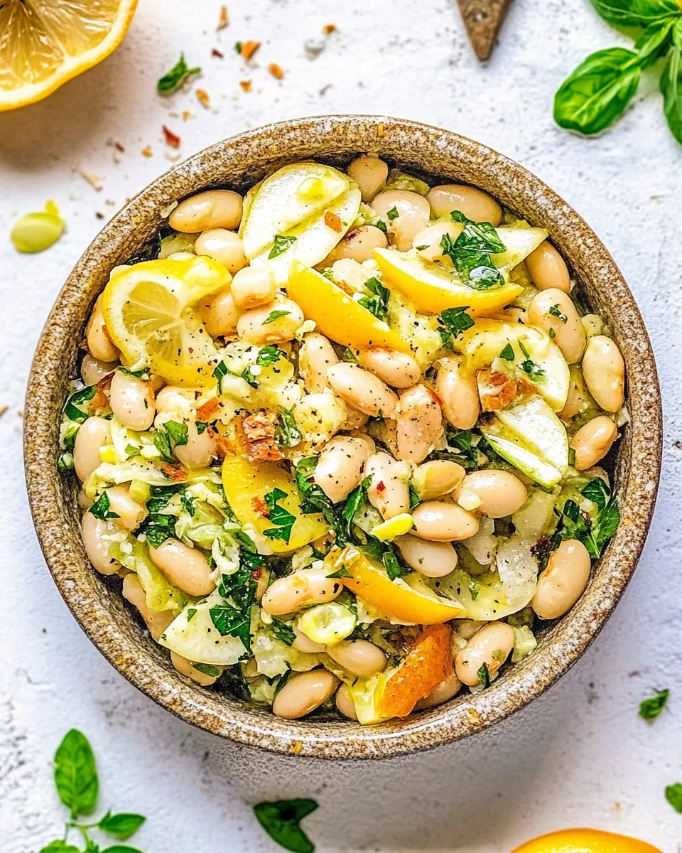 Mediterranean White Bean Salad