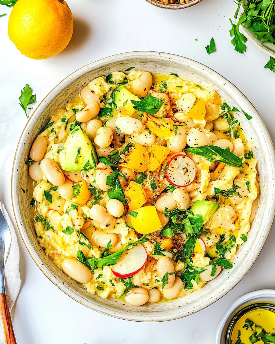 Mediterranean White Bean Salad