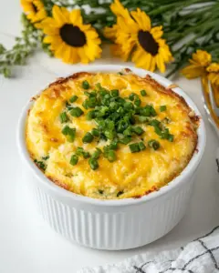 Mexican Cheese Soufflé