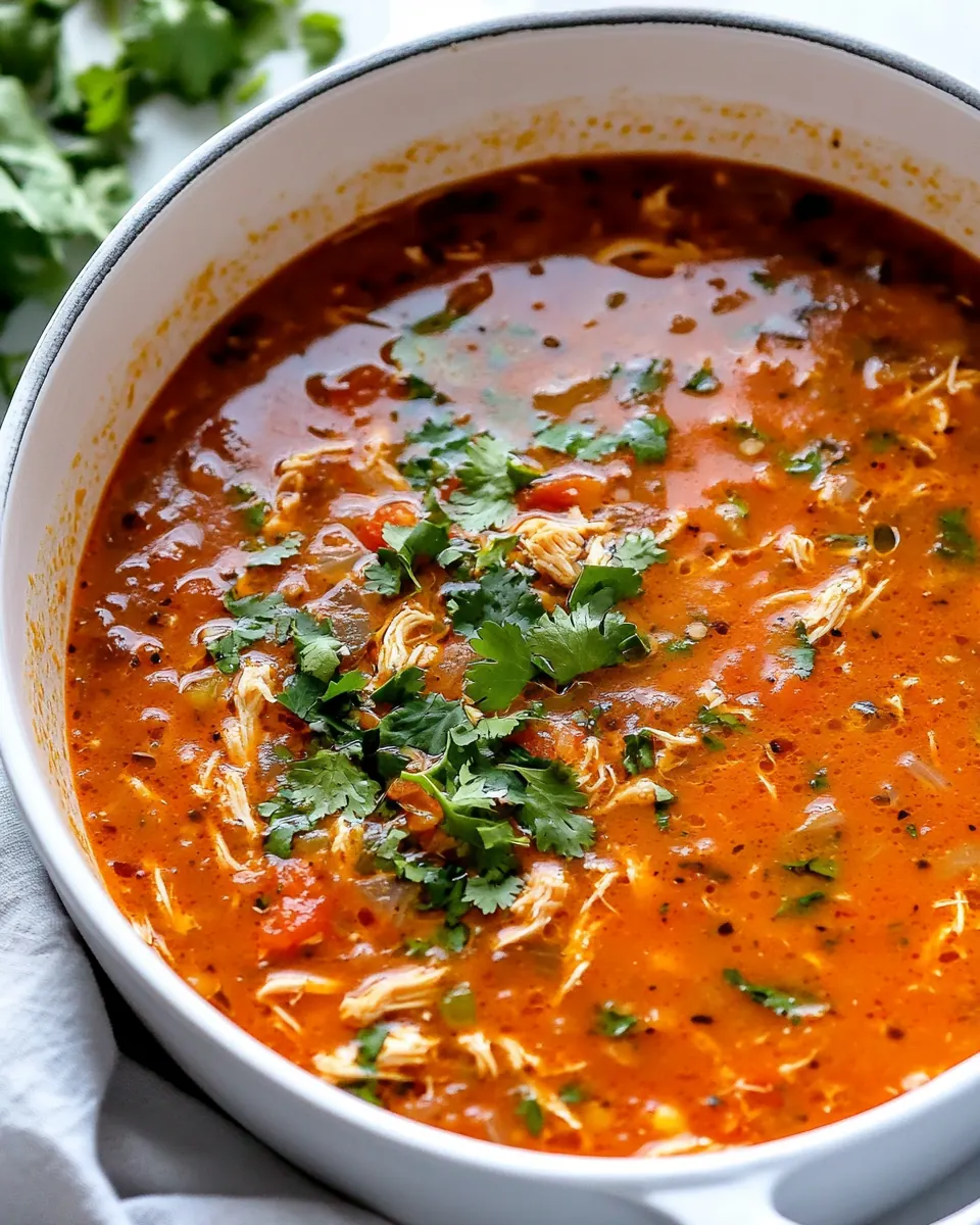 Mexican Chicken Soup