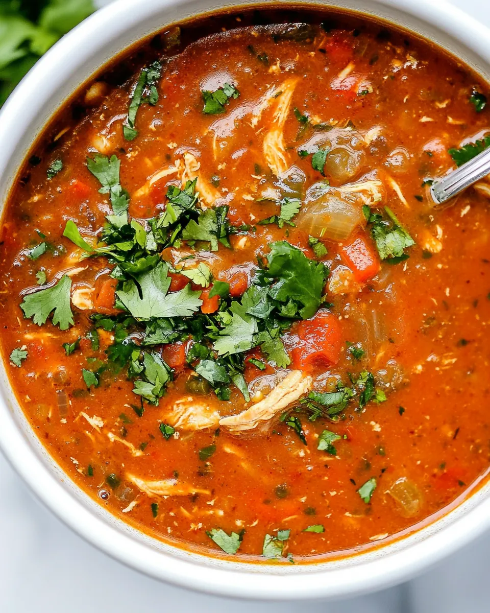 Mexican Chicken Soup