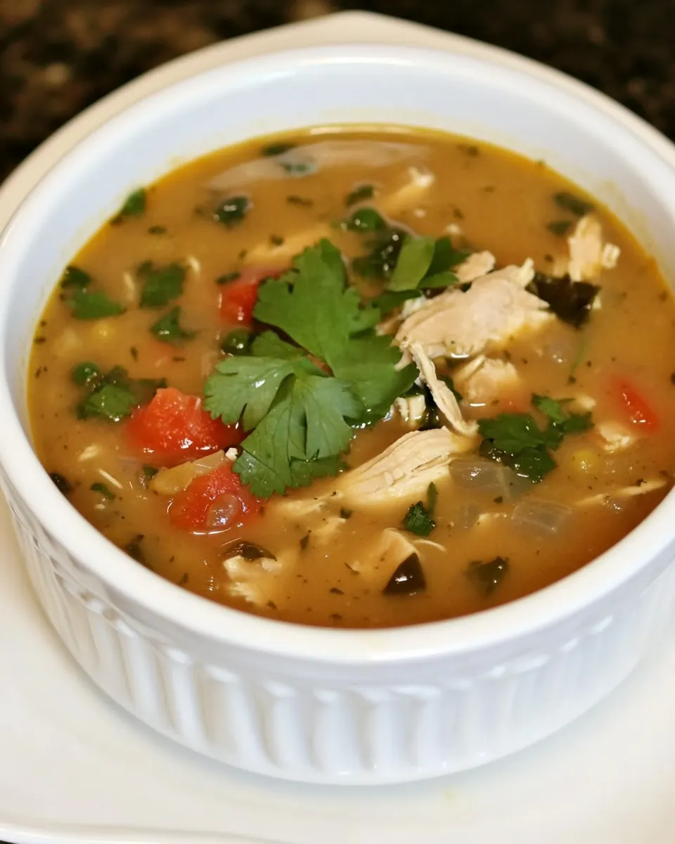 Mexican Chicken Soup