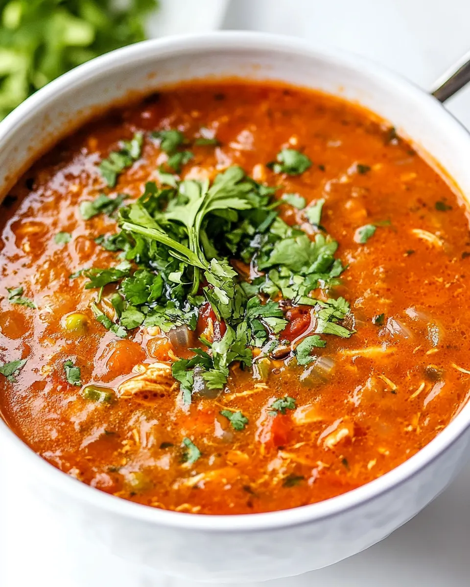 Mexican Chicken Soup
