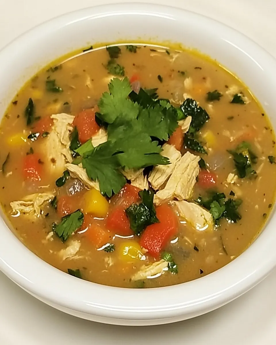 Mexican Chicken Soup