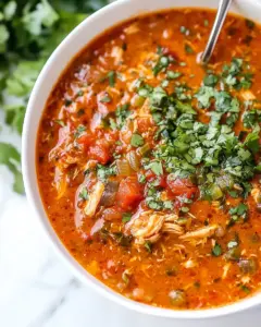 Mexican Chicken Soup