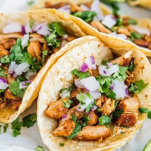 Mexican Chicken Street Tacos
