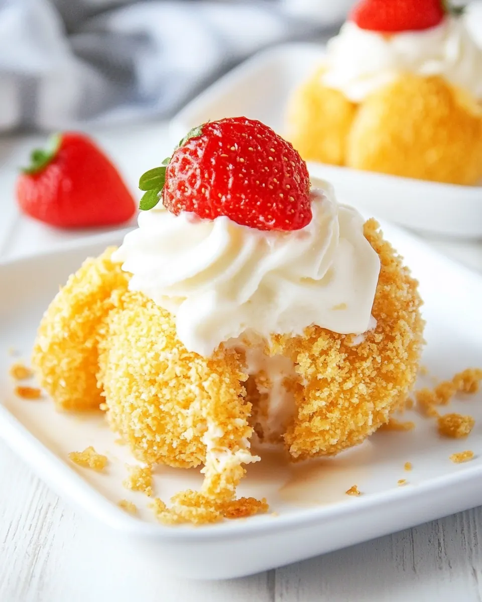 Mexican Fried Ice Cream