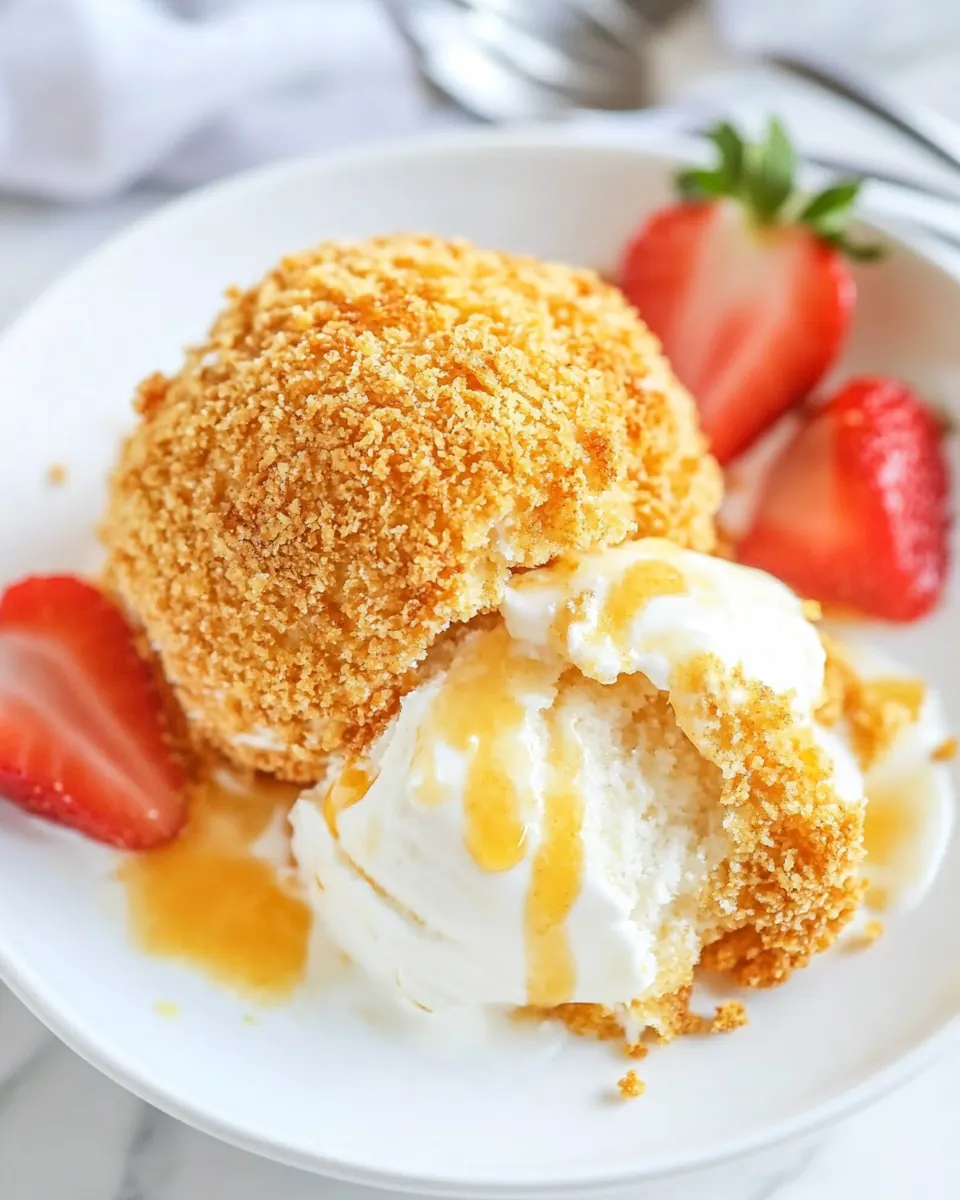 Mexican Fried Ice Cream