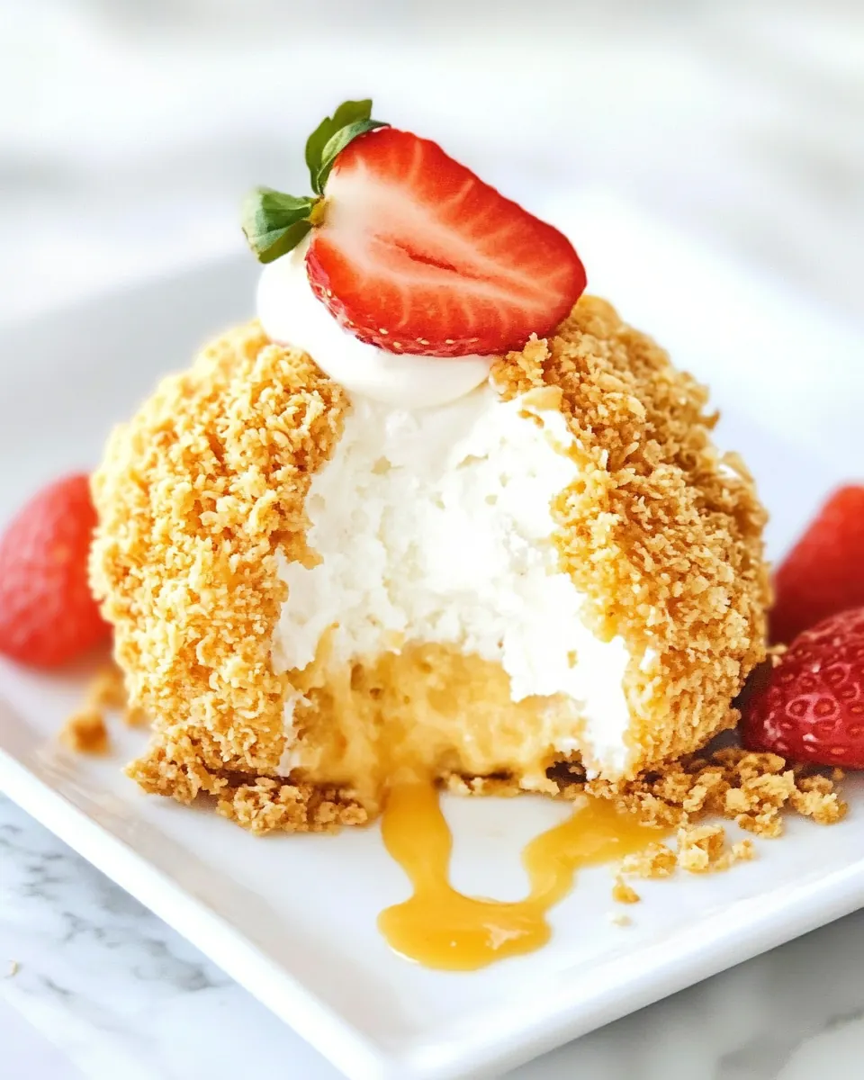 Mexican Fried Ice Cream