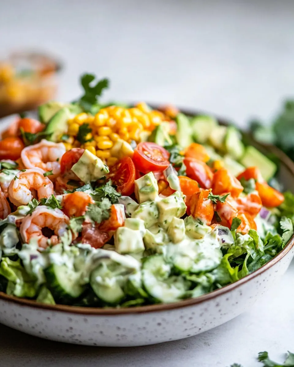 Mexican Shrimp Cobb Salad