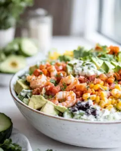 Mexican Shrimp Cobb Salad