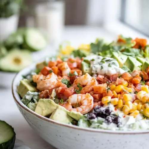 Mexican Shrimp Cobb Salad