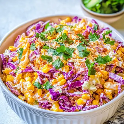 Mexican Street Corn Coleslaw