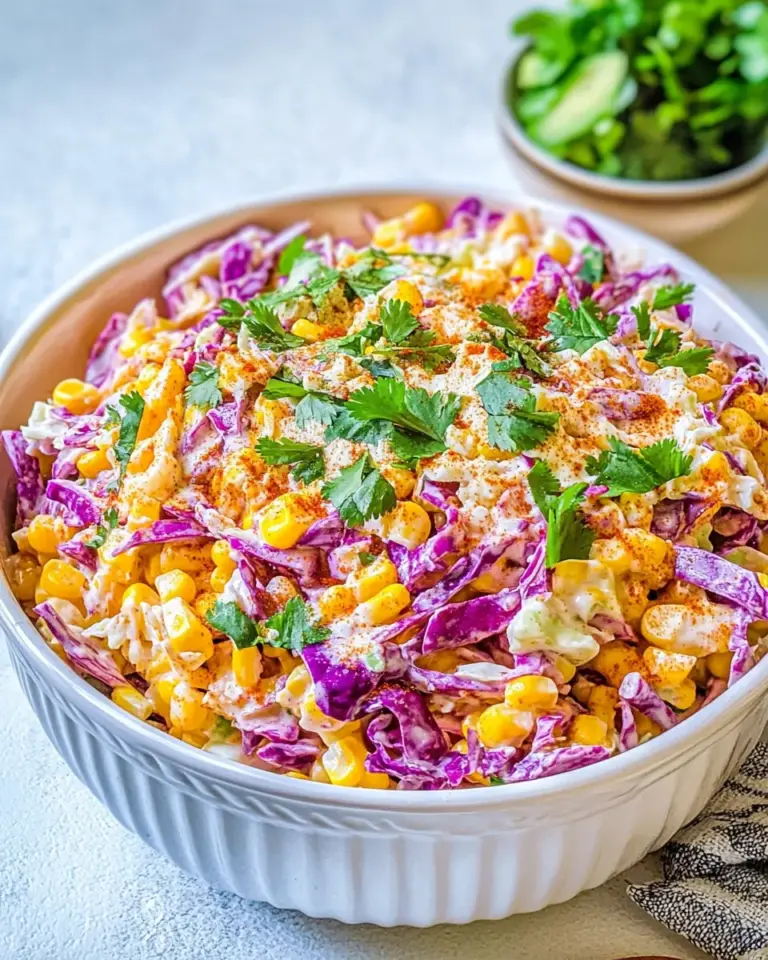 Mexican Street Corn Coleslaw