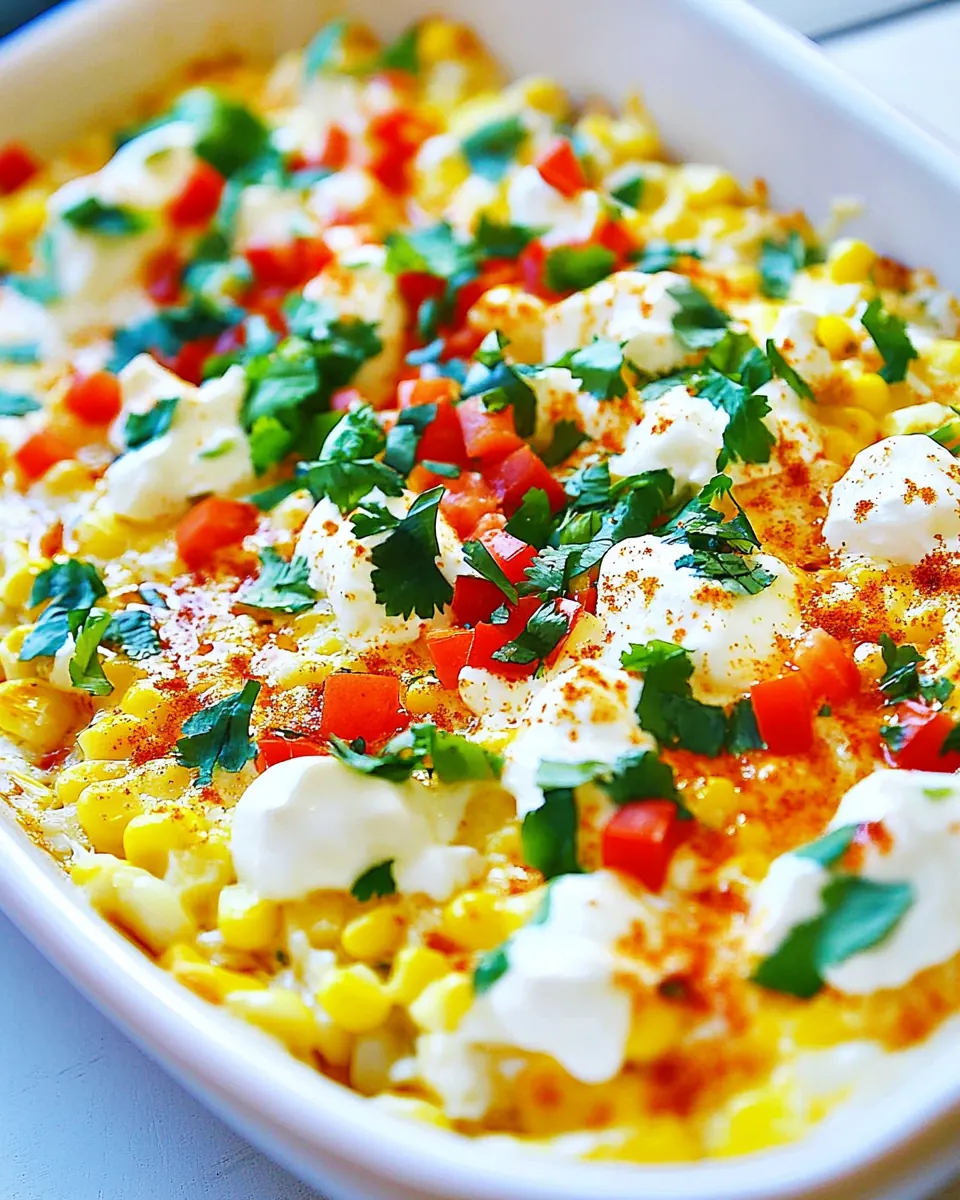 Mexican Street Corn Dip