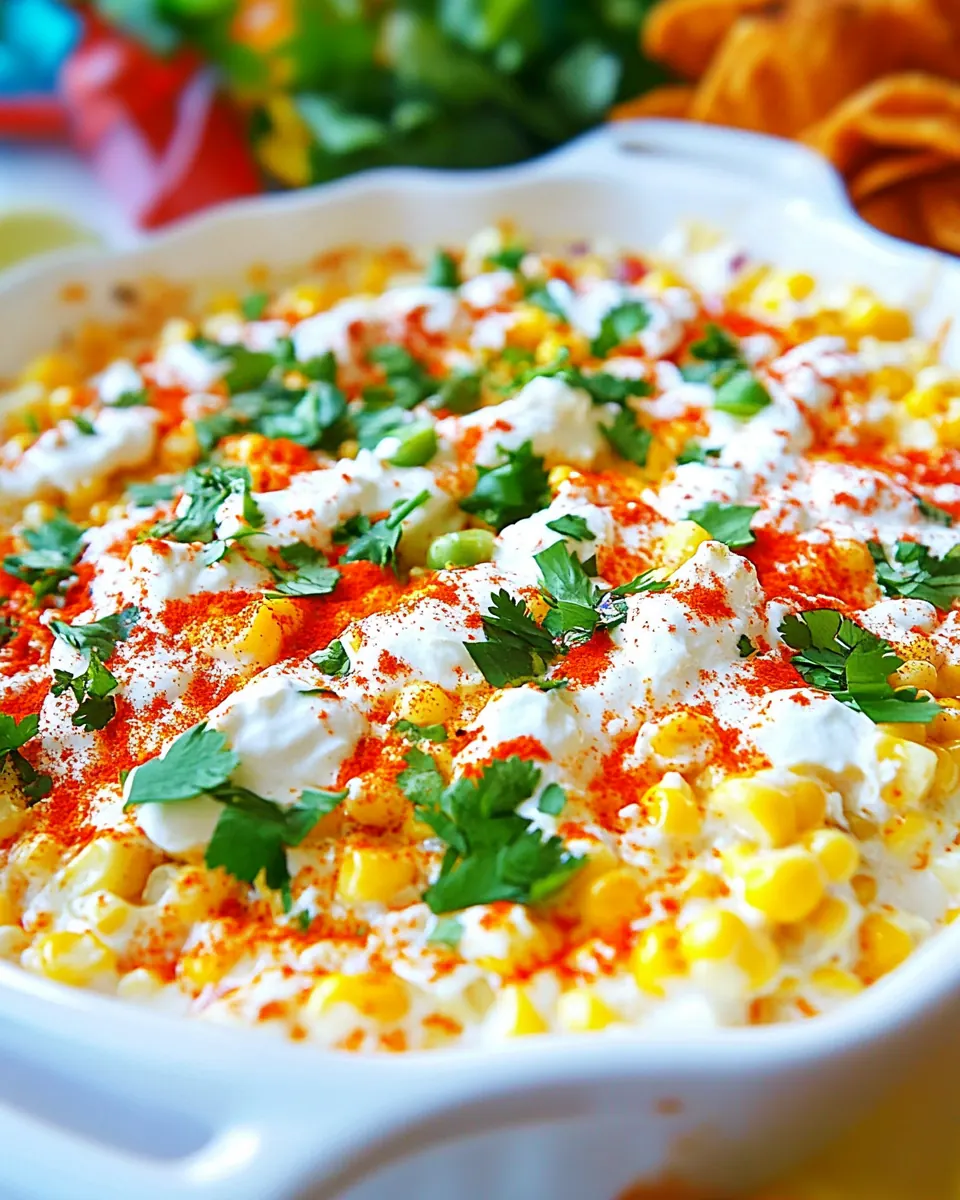 Mexican Street Corn Dip