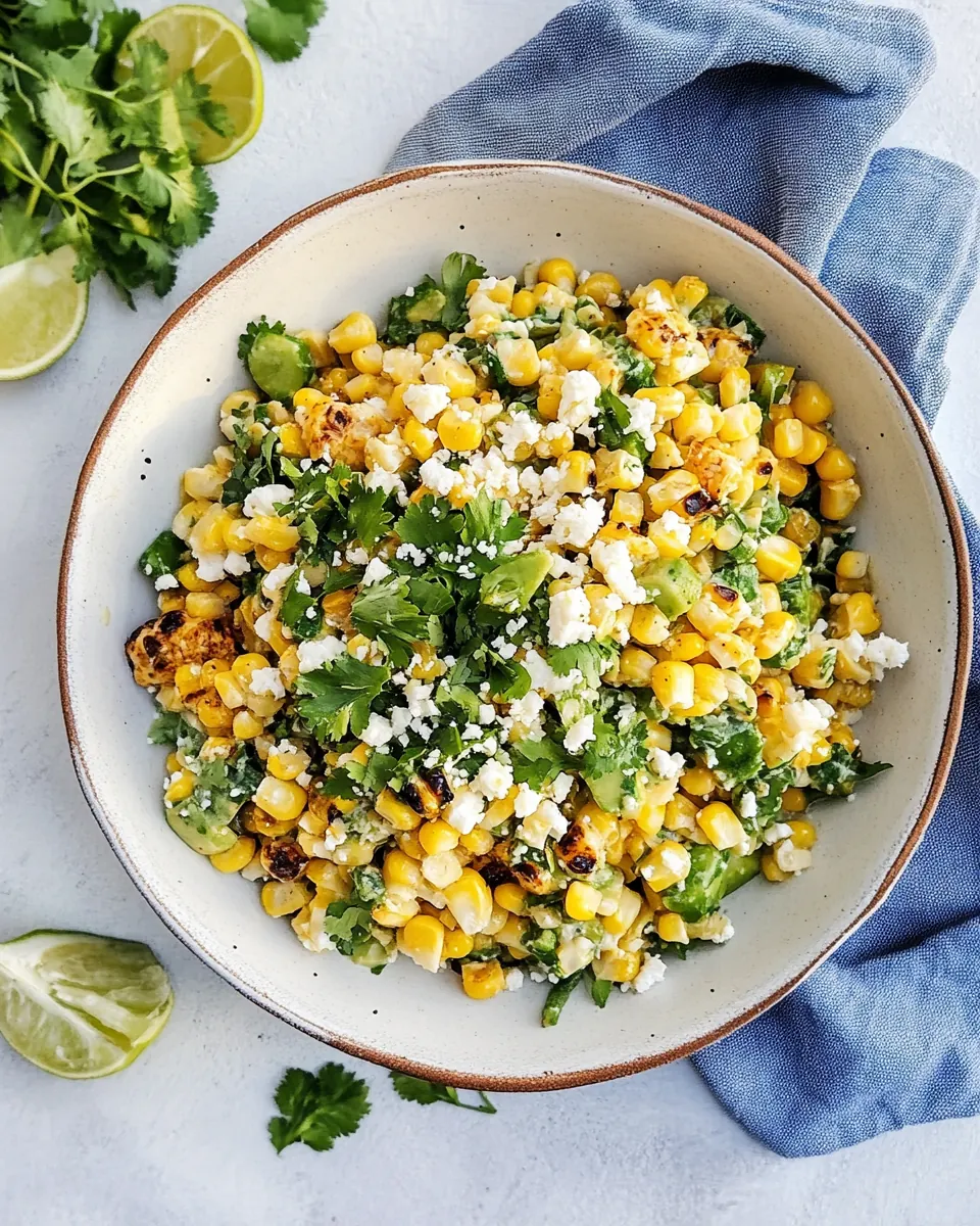 Mexican Street Corn Salad