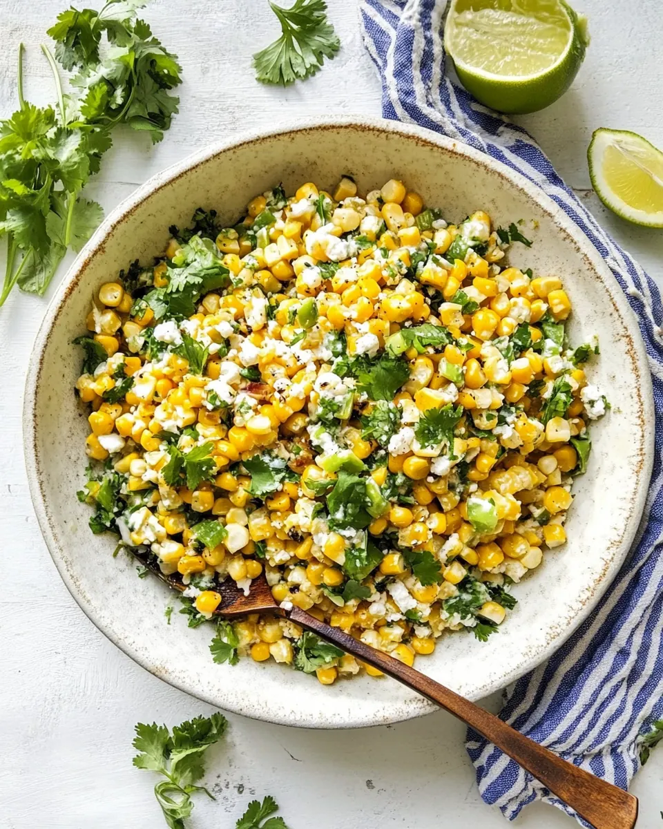Mexican Street Corn Salad