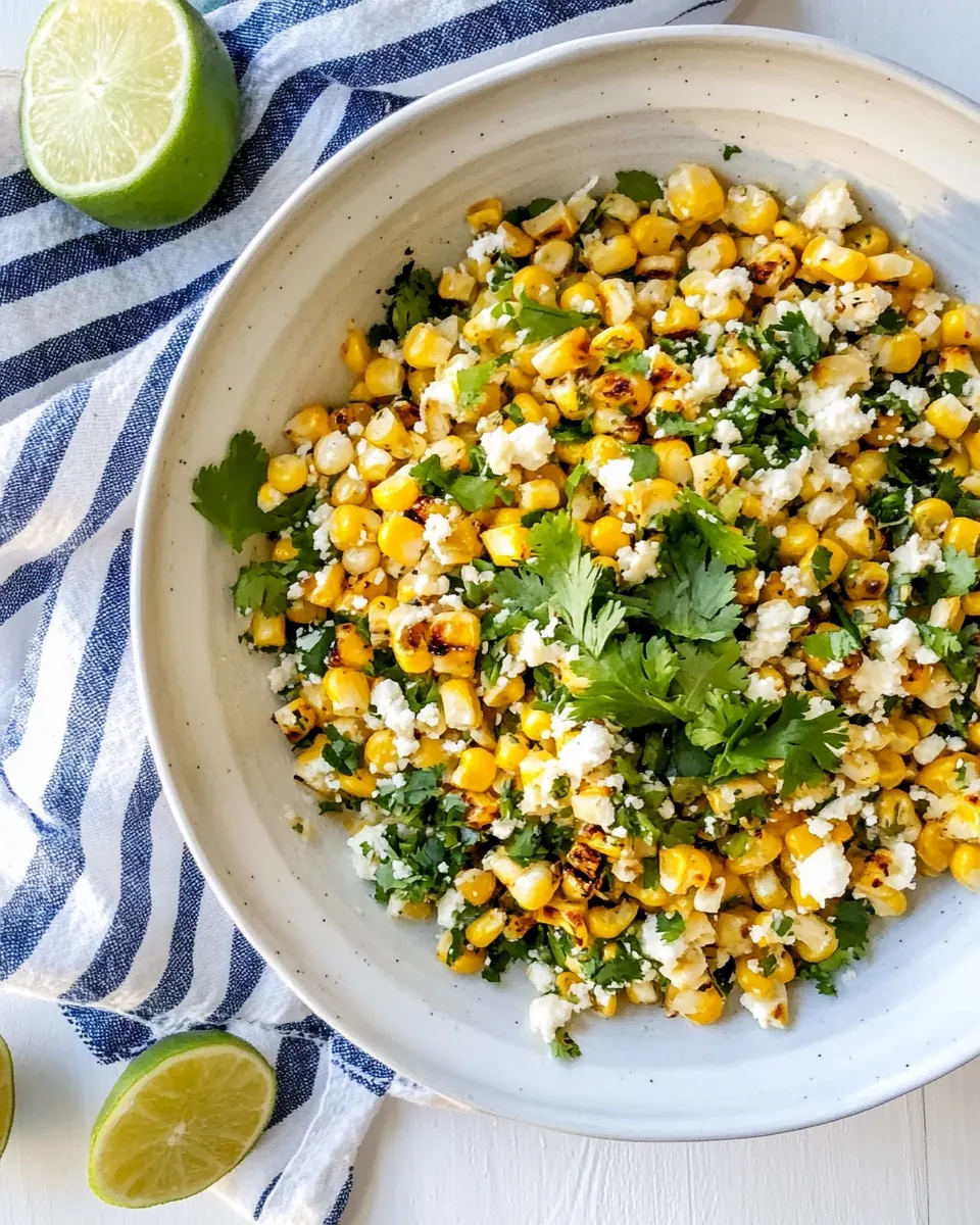 Mexican Street Corn Salad
