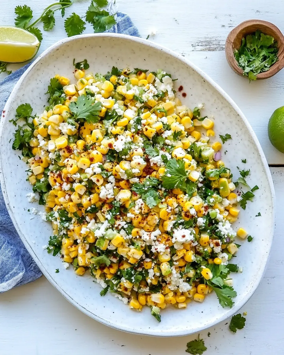Mexican Street Corn Salad